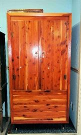 Vintage Cedar Wardrobe