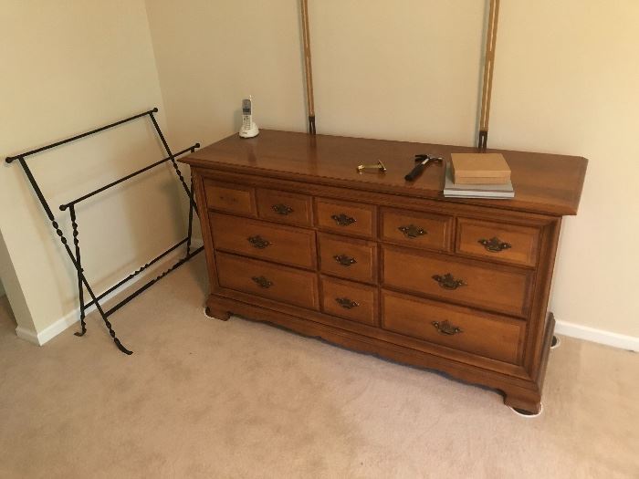 DRESSER AND QUILT STAND