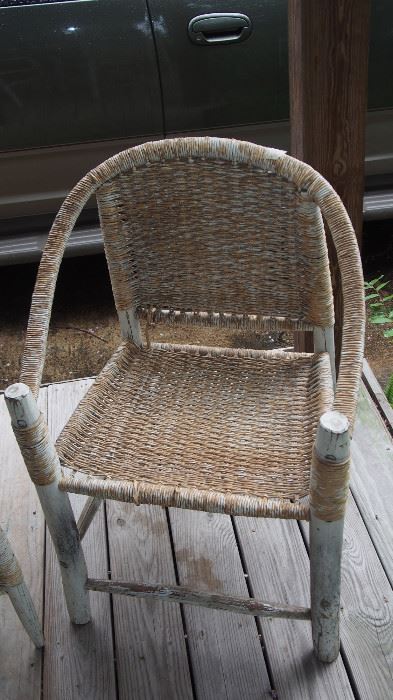 Vintage Wicker Chair