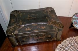 Japanese Papier Mache stationary box