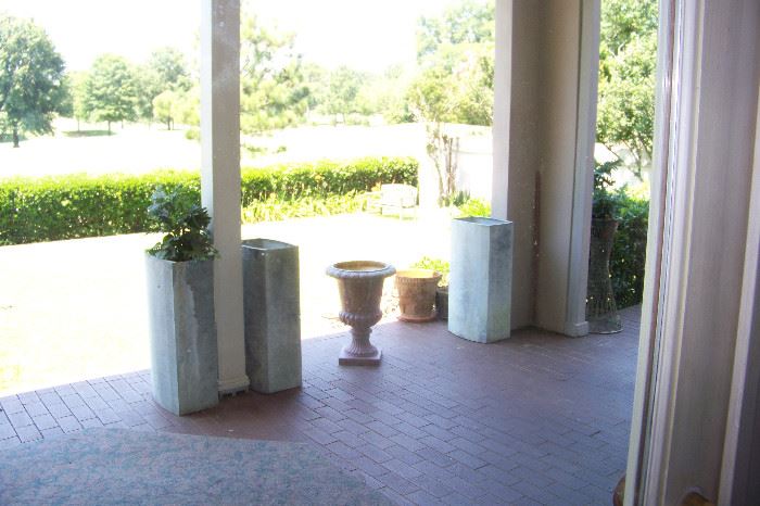 Zinc Planters