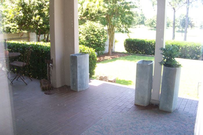 Zinc Planters