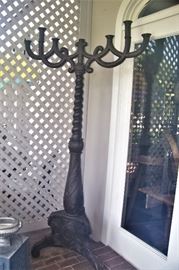 Large wooden Menora
