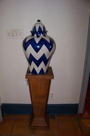 Morrocan urns, pair