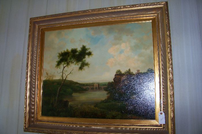 Painting on canvas