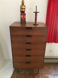 Mid Century high chest of drawers