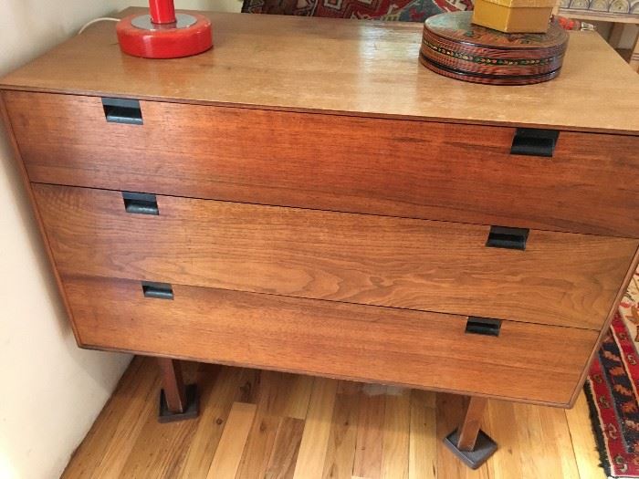 Mid Century low chest of drawers