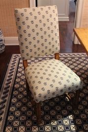 Niermann Weeks twist leg dining chairs (6 available)