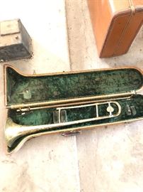 Very vintage trombone.
