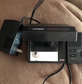 Casio tv. Gets UHF & VHF stations. Works but you will need some bunny ears (antennas).