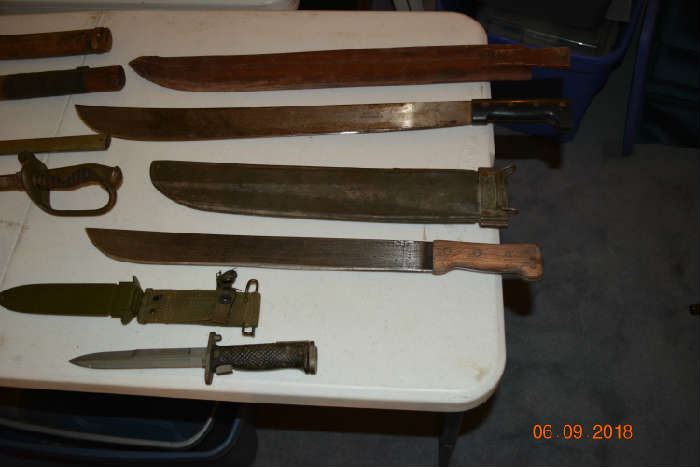 Antique Knives and Swords