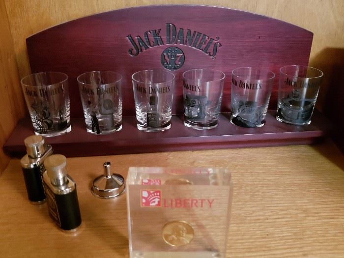 Jack Daniels Shot Collection Shelf