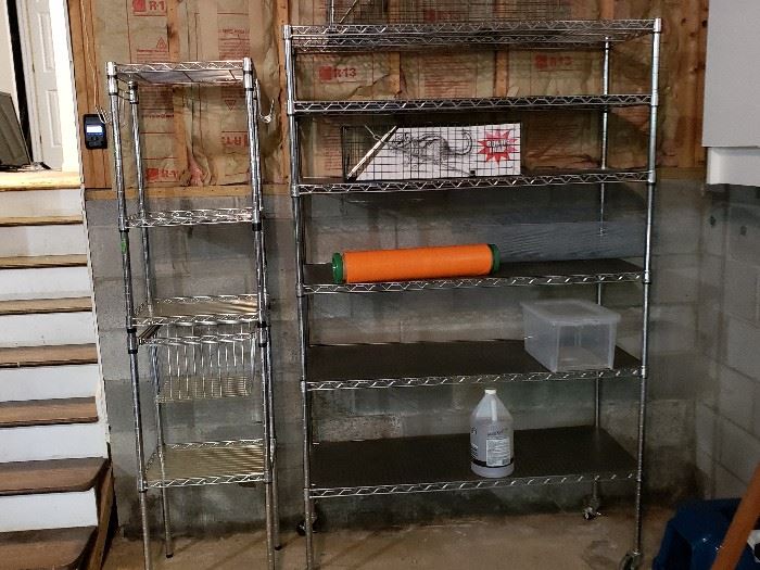 Heavy Wire Shelving - Cooler Racks