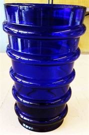 Vintage Cobalt Blue Vase