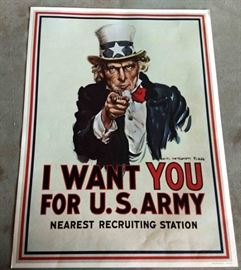 World War I Poster (1964 re-issue)