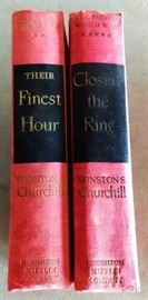 "Their Finest Hour" & " Closing the Ring" by Winston Churchill