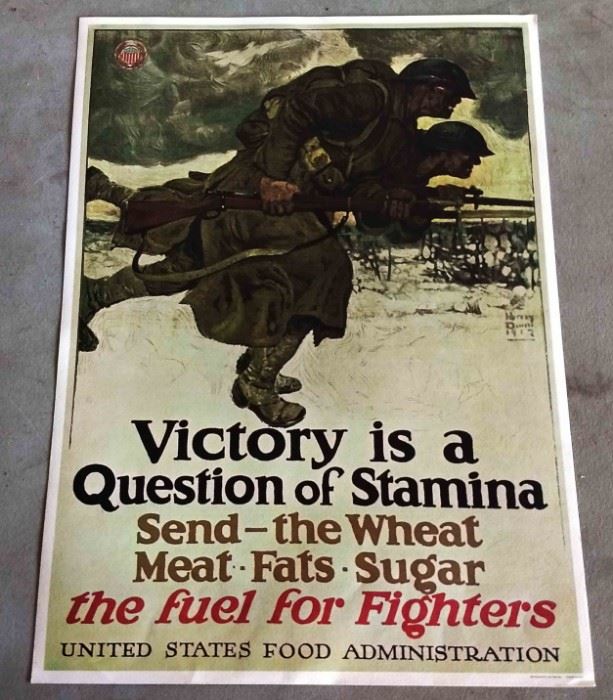 World War I Poster (1964 re-issue)