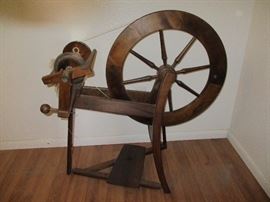 Antique Spinning Loom