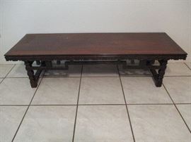 Rare Chinese Redwood Table