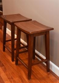 BUY IT NOW! $150 - Pair of Wooden Counter Stools