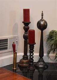 Pillar Candle Holders, Home Decor