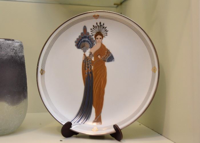 House of Erte Collector's Plate