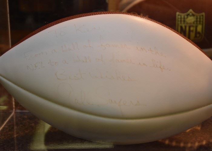 BUY IT NOW! $50 - Gale Sayers Autographed / Signed Football