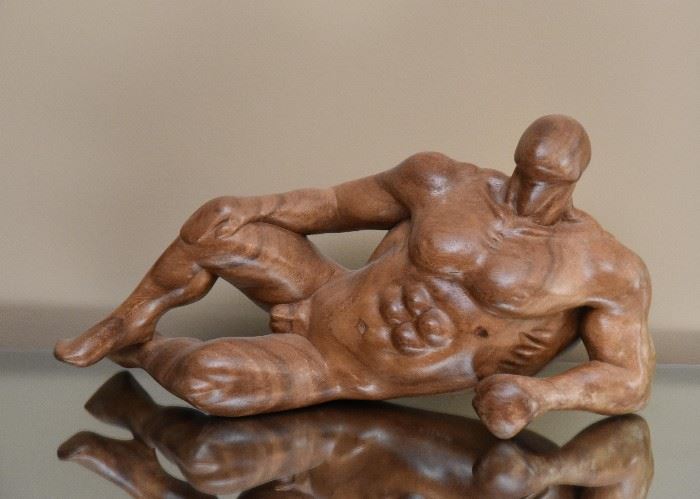 Nude Carving / Sculpture, Signed by Artist