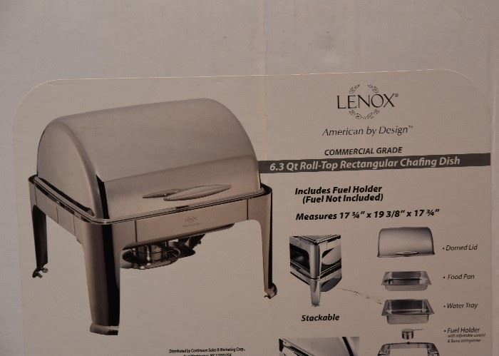 Lenox Roll-Top Chafing Dish