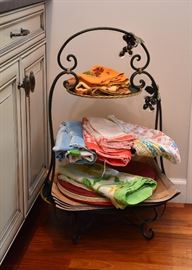 Plate Rack, Table Linens