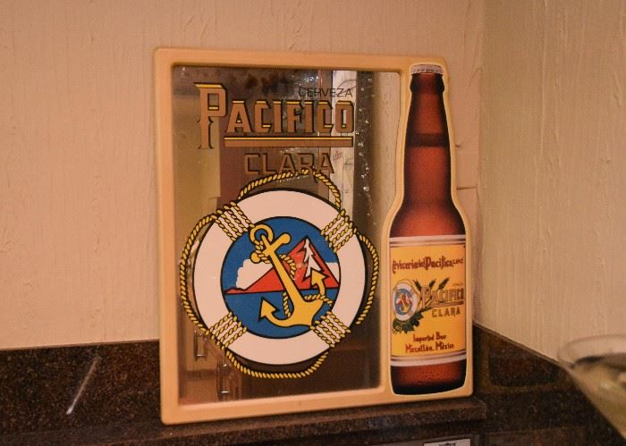 Pacifico Clara Beer Sign / Mirror