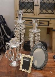 Candlesticks, Picture Frames