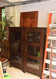 Pair of Display Cabinets (Glass Doors)