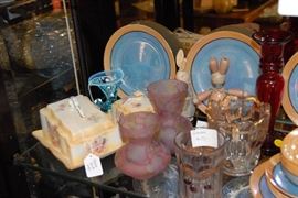 Delicate art glass from Israel