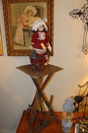 Arts and Crafts era primitive table