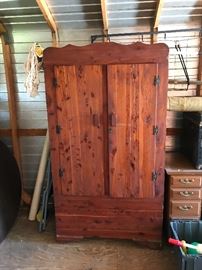 Old Cedar Closet, needs restoration 