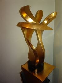 Van Teal signed Mid Century Sculpture