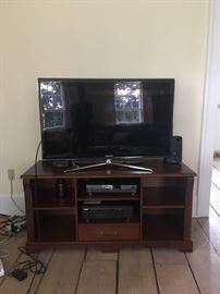 Lovely entertainment center-the TV is not for sale.  $95.00