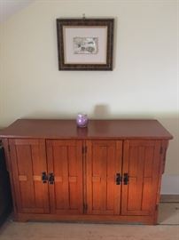 One of two identical cabinets/credenzas  $95.00 ea.