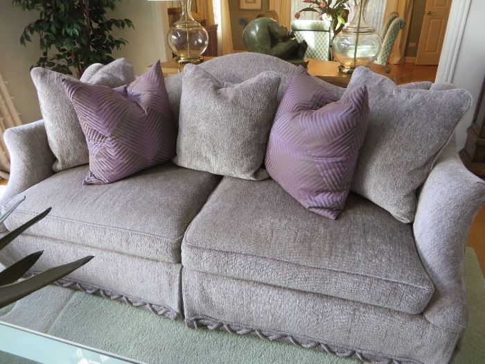 CAMEL BACK SOFA WITH ROLL ARMS
CENTURY FURNITURE COMPANY
