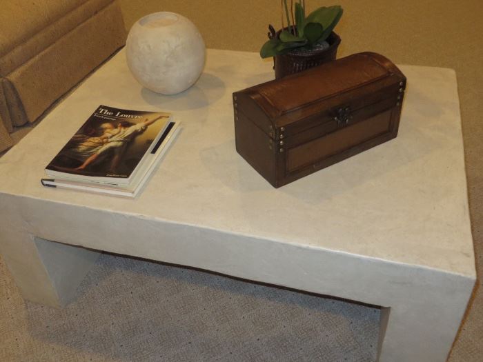NATURAL STONE COFFEE TABLE
