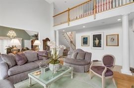  Professionally Decorated Living Room with Top Quality Furnishings!