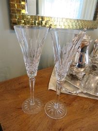 WATERFORD LISMORE TOASTING FLUTES
