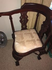 Antique corner chair 