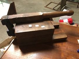 handmade flower press