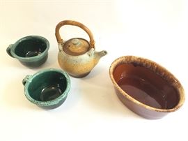 Artisan Pottery Kitchen Decor	  http://www.ctonlineauctions.com/detail.asp?id=730635
