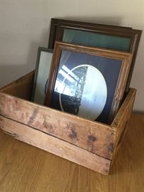 Signed Prints and Vintage Crate  http://www.ctonlineauctions.com/detail.asp?id=731157