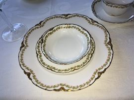 Clover Berry Limoges, crystal, glassware