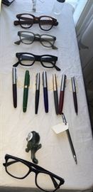 Vintage mid century eye glasses