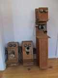 Antique Hand Crank Telephones